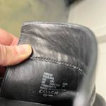 Coach  Paulina Leather Boot Snakeskin Embossed Photo 9