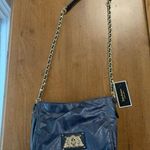 Juicy Couture Retro Blue Patent Leather Long Chain Pocketbook Bag Purse NWT Photo 0