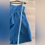 Madewell  Silk Sandstar Dress blue Size 10 Photo 7