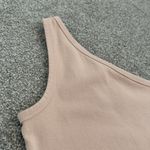 ZARA  One Shoulder Rounded Hem Tank Top Basic Summer Loungewear‎ Size Medium Photo 1