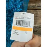 Morgan & Co New Chloé Sequined Gown Dress Sz 7 fit r sz Medium Blue Photo 4
