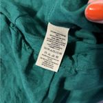 Free People  boho in the limelight smocked long sleeve off shoulder green small Photo 5