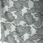 St. John  Metallic Silk Faux-Wrap Blouse Size 6 Photo 5