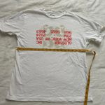 White printed NY store Glossier cotton t Photo 4