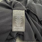 Ba&sh  ROBE FALONE maxi dress long sleeve glitter blue size XS 2 C7 Photo 6