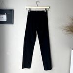 Joseph  Black‎ Lambskin Leather Straight Pull-On Stretch Leggings Size 36 Photo 4