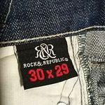 Rock & Republic FINAL MARKDOWN Ladies' Straight Leg jeans 30 x 29 nwot Photo 3