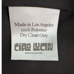 Ciao Lucia Tutti Dress Oyster silver gray polkadot polka dot size XS Photo 12