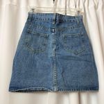 SheIn Blue Denim Mini Skirt Size Small Photo 1
