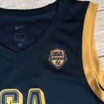 Nike  Team USA 50th Anniversary 2024 Olympics Navy Gold Jersey Photo 2