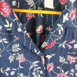 Tendency 3X Dark Navy Rose Top Plus Pink Photo 4