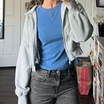 Aerie Offline  Cropped Zip Up Photo 0