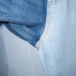 PacSun Blue Two-Tone High Rise Straight Jeans Size 25 Photo 2