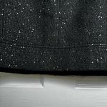 J.Crew  Collection Black Sequin Tweed Cropped Jacket Wool Blend Size 6 Luxury Photo 9