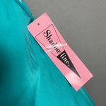 Vintage Nightgown Deadstock Shadowline Sleepwear Nylon Women Size Small Aqua NWT Blue Photo 6