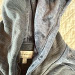 Lucky Brand Y2K  Sweatsuit Open Back Terry Velvet Soft Gray Size Small Cuffed Photo 3