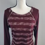 Three Pink Hearts Long Sleeve Striped Sweater Dress XL Photo 2