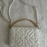 Forever 21 Elegant White Quilted Shoulder Bag Photo 1