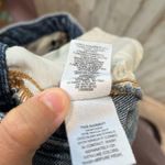 Free People A- Line Denim Distressed Mini Skirt Revolve Button Fly Photo 6