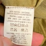 Jen's Pirate Booty Jen’s Pirate Booty Linen Trench Coat Size Small Photo 3