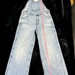 ZARA Blue Denim Oversized Overall Jumpsuit Photo 13