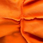 I am gia I.AM.GIA Lucid Set Cutout Crop Top Pants Orange Medium EUC Photo 6