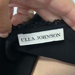 Ulla Johnson  Delphine Eyelet Silk Dress in Raven Black Photo 7