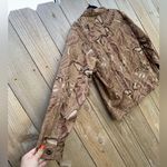 Coldwater Creek  Brown Floral Denim Petite Jacket petite‎ XL metallic boho button Photo 6
