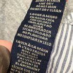 U.S. Polo Assn. Gray Blue Striped Cotton Nightgown Sleep Shirt Lounge Dress L Photo 3