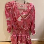 Amanda Uprichard Pink Swirl Dress Photo 2