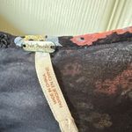 Free People Size 4 Black Multicolor Floral Babydoll Mini Tunic Dress Fairy Photo 8