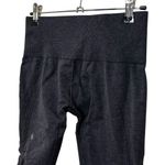 Lululemon Heathered In the Flow Capri Leggings Charcoal Gray Women’s Size 6 Photo 4