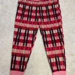 Cuddl Duds  Jersey Jogger Pajama Lounge Pants Pink Plaid Size 2X Photo 0