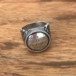 Silpada  The Fine Print Ring Sterling Ring 7.5 Photo 5