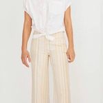 Madewell New  Emmett Wide-Leg Crop Pants in Stripe Plus Size Petite 37P Photo 8