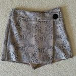 ZARA Animal Print Skort Photo 0