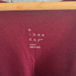 A New Day long and lean tank top (cranberry, large) Photo 1