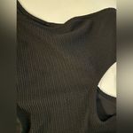 PINK - Victoria's Secret Victoria’s Secret Black Crinkle Cutout One Piece Cheeky Swimsuit Size Medium Photo 4