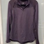 The North Face  Women's Purple Crew Pull Over Sweater FlashDry Sz L Photo 0