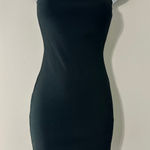 ZARA  Black Ribbed Knit Tube Dress Bodycon Mini Sexy Clubwear Size S Photo 0