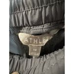 Athleta Linen Pants Drawstring Waist Gray Women 10 Lounge Athleisure Light Comfy Photo 2