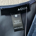 AQUA  Velvet‎ Knot-Font Mini Dress Photo 6