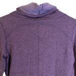 Lululemon In a Cinch Reversible Pullover Purple Striped Small See Measurements Photo 12
