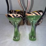 Betsey Johnson New Women's Pollie Printed Heel Puffy Bow Pumps, Beige Size 11 Photo 7