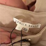 Veronica Beard Robinne Relaxed Fit High Rise Wide Leg Pant in Sand size 4 NWT Photo 9