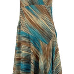 Y2K bbit Rabbit Rabbit Designs Dress Sz 10 Boho Asymmetrical Babydoll Earthy Brown Photo 0