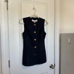 Veronica Beard NEW Jessup Denim Vest Dark Oxford Photo 4