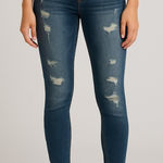 American Eagle Distressed Skinny Jeans Photo 0