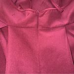 Burgundy Pleated A Photo 3