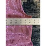 Chadwick's VTG Dress & Jacket Mauve Floral Back Pleat Bow Sleeveless Dress Size 8 Photo 9